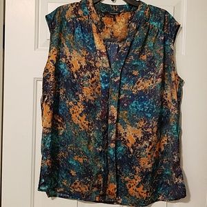 Colorful Daisy Fuentes Blouse